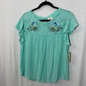 St. John’s Bay embroidered tee